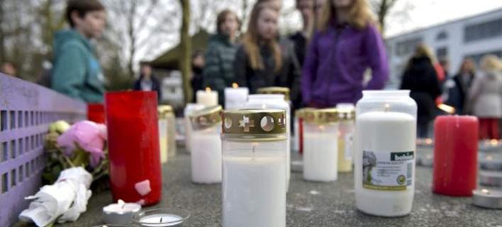 Θρήνος στο σχολείο των θυμάτων της αεροπορικής τραγωδίας στις Αλπεις