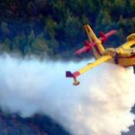 Φωτιά στην Αργολίδα – Μεγάλη επιχείρηση με τέσσερα αεροσκάφη