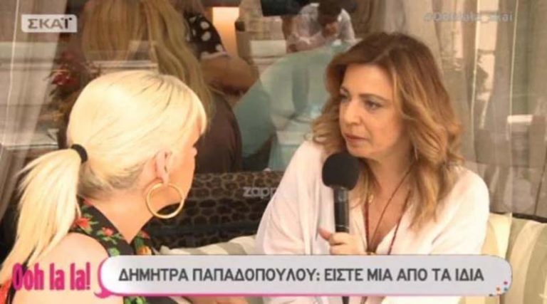 Δήμητρα Παπαδοπούλου: Έβαλε «μπουρλότο» με την ατάκα της στην Σάσα Σταμάτη! «Είστε μία από τα ίδια»