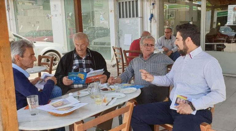 Επίσκεψη του Δημοσθένη Δ. Δόγκα στο Δήμο Κρωπίας