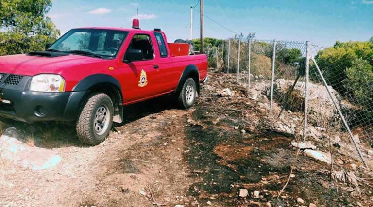 Αρτέμιδα: Φωτιά στον Πράσινο Λόφο – Άμεση επέμβαση της Πυροσβεστικής & Εθελοντών (φωτό)