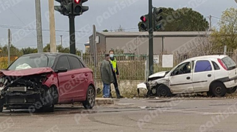 Ένας αστυνομικός τραυματίας σε τροχαίο (φωτό)