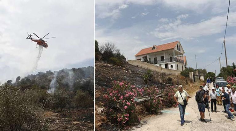 Φωτιά στην Αρτέμιδα: Προσαγωγή κατοίκου – Σε έρευνα για εμπρησμό προχωρούν οι αρχές
