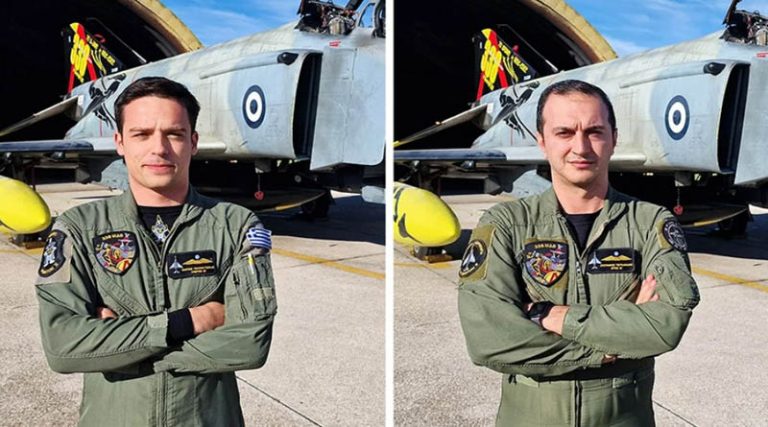 Πτώση Φάντομ: Πώς τίμησε τους δύο πιλότους η 117 Πτέρυγα Μάχης – Δεκάδες στεφάνια για τον Στάθη Τσιτλακίδη