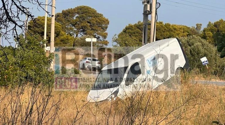 Ραφήνα: Γλίστρησε και βρέθηκε στο χωράφι! (φωτό)