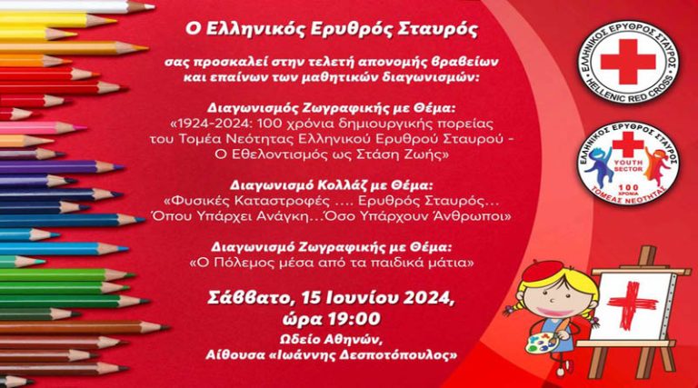 Ραφήνα: Βραβείο σε 8 παιδιά του 3ου Δημοτικού Σχολείου, στον Πανελλήνιο διαγωνισμό ζωγραφικής του Ερυθρού Σταυρού