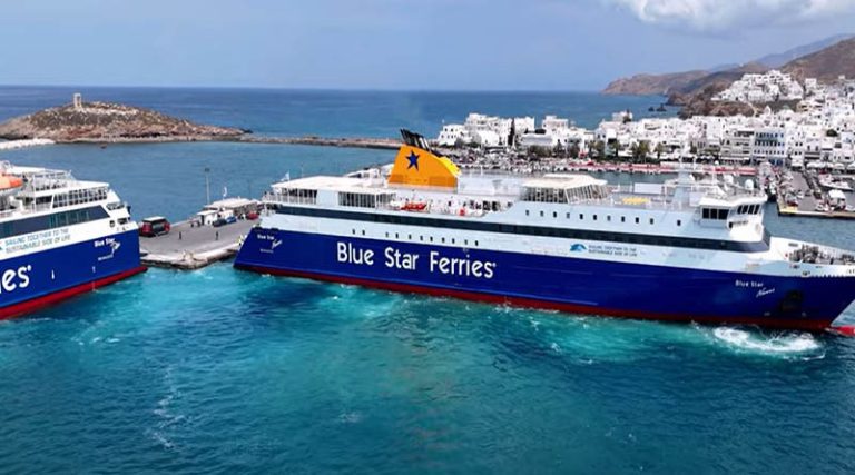 Blue Star Naxos – Ρεμέτζο ακριβείας πλάι στο Blue Star Delos στη Νάξο! (βίντεο)
