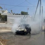 Αρτέμιδα: Αυτοκίνητο τυλίχθηκε στις φλόγες στην Αγίου Ιωάννου – Καταστράφηκε ολοσχερώς!