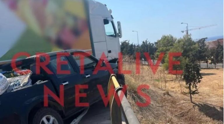 Τραγωδία: Φορτηγό συγκρούστηκε με αγροτικό και μηχανή – Ένας νεκρός