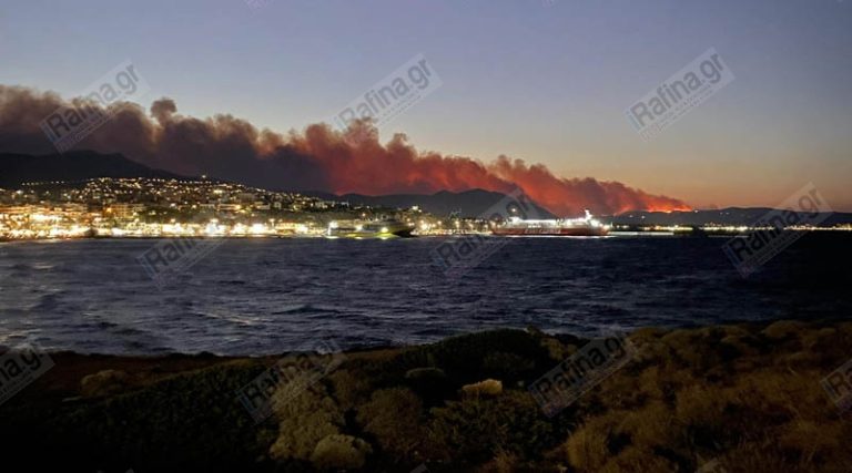 Φωτιά στον Βαρνάβα: Εκκενώνεται κατασκήνωση του Αθητάκη στο Γραμματικό – Μεταφέρονται 400 παιδιά