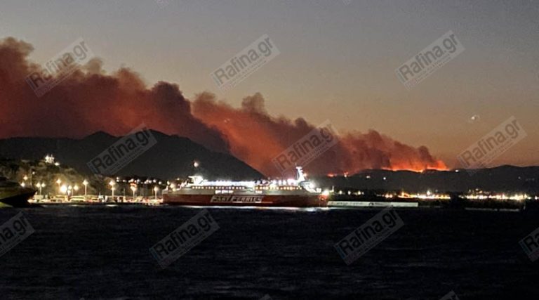 Φωτιά στον Βαρνάβα: Ήχησε το 112 στον Μαραθώνα – Πέρασε η πυρκαγιά την λ. Λίμνης!